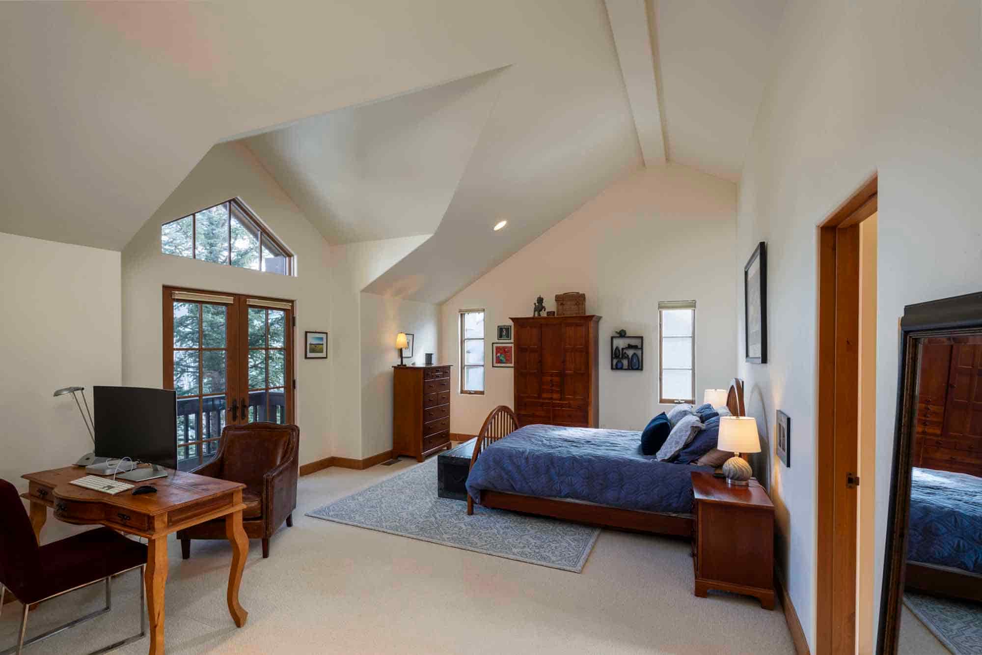 A bright and airy primary ensures you'll always have a place for quiet relaxation